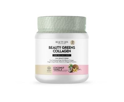 Beauty Gen - Beauty Greens Coconut Vanilla 450g