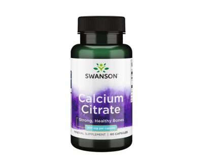 Swanson - Calcium Citrate, 200 mg, 60s